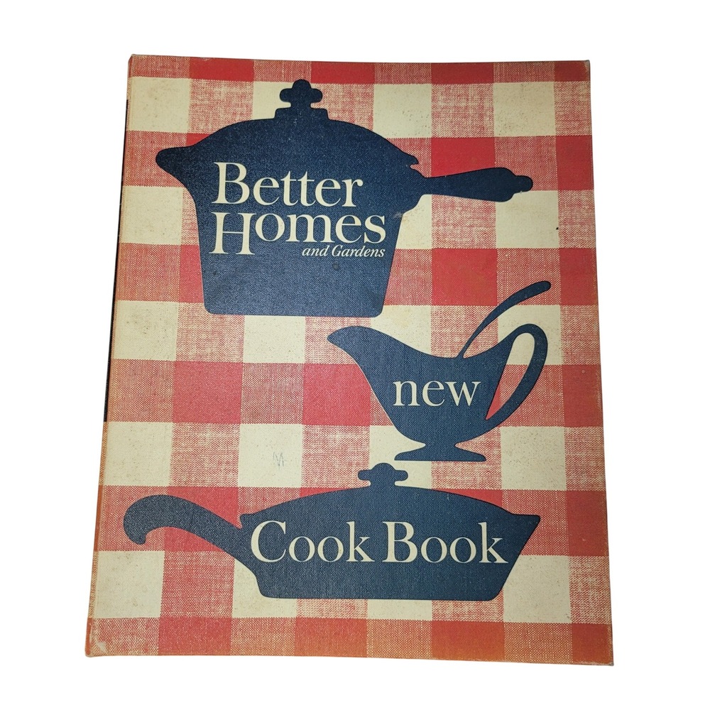 Better Homes and Gardens New Cook Book 1965 Ring Binder Vintage Revised Edition